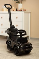 Машинка для катання Caretero (Toyz) Mercedes G350 D з батьківською ручкою Black